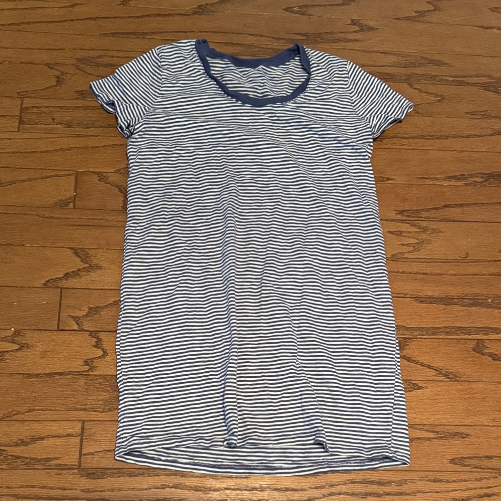 Universal Thread Navy and White Striped Mini Dress